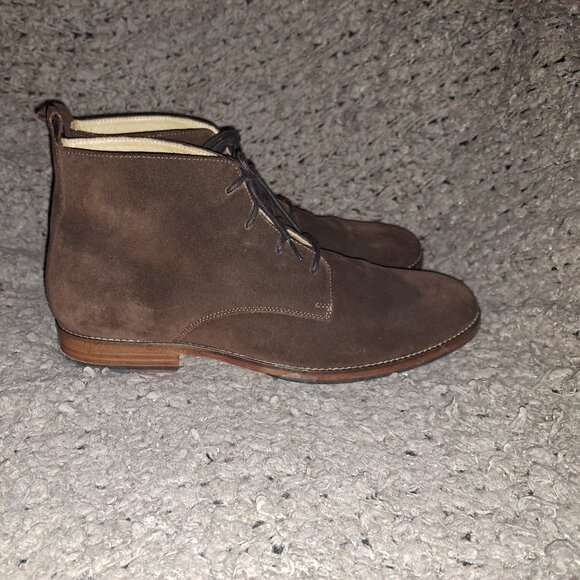 OCTOBRE ÉDITIONS-Brown Suede Chukka/Desert Boots-Size 43/9.5-Excellent - Picture 5 of 9